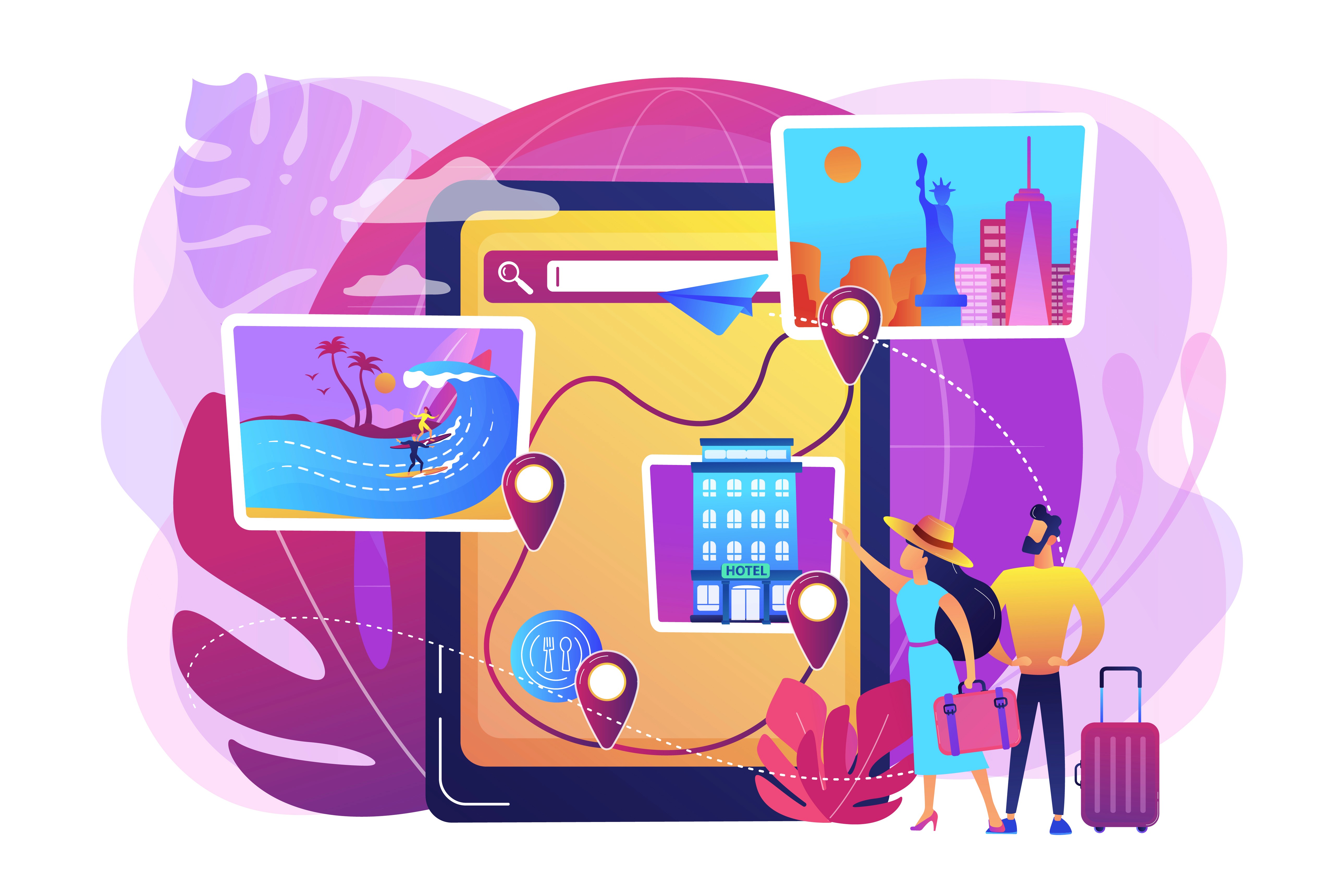 Not Just a Bot: How AI Turns Push Messages into Personal Travel Conversations